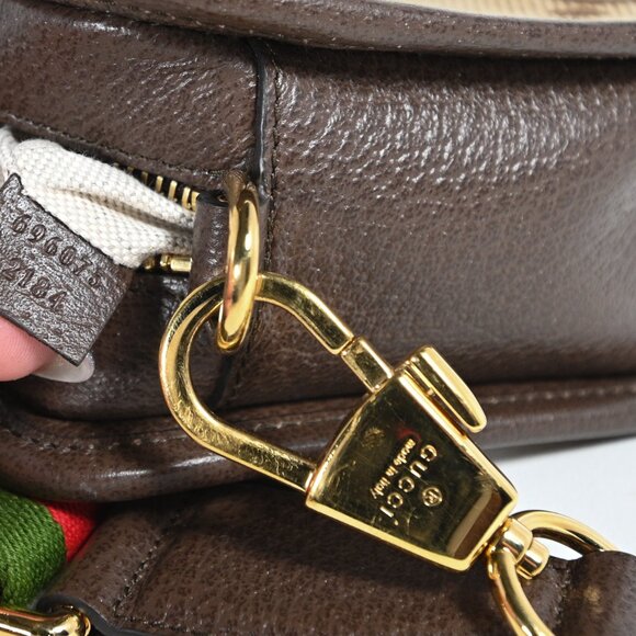 Gucci Jumbo GG Canvas Mini Camera Bag Adjustable Strap With Box & Dust Bag - Picture 13 of 13